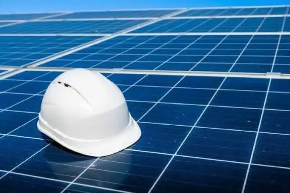Solar panel SSEG installation in Cape Town.